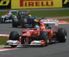 Fernando Alonso - Ferrari - Grand Prixe Αγγλίας 2012, 2η θέση